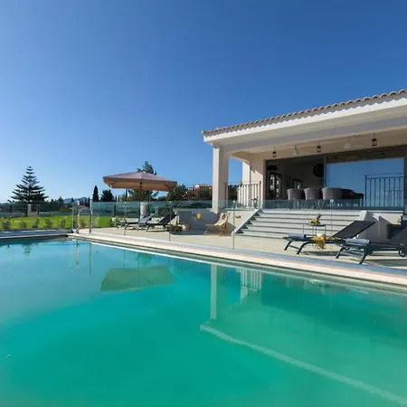 Secluded Elegance At Giem 4 Bedrooms Unmatched Sea Views Private Pool & Lush Gardens Dassia, Corfu Dafnila